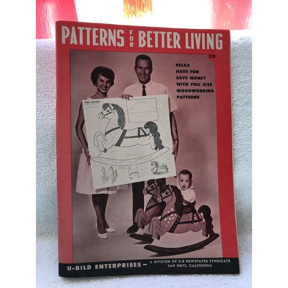 U-Bild Enterprises-Patterns For Better Living-vintage Woodworking - Picture 1 of 10
